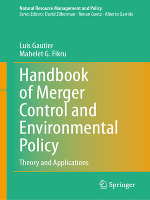 cover image of Handbook of Merger Control and Environmental Policy